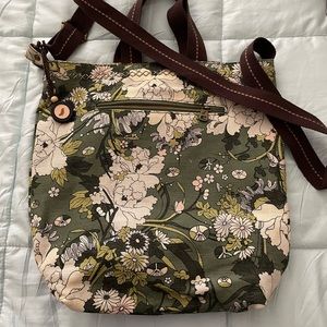 Sakroots Large Tote Crossbody Bag - Flower Power Print